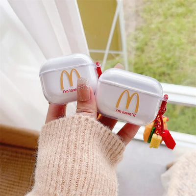 Cute Burger AirPods Cover