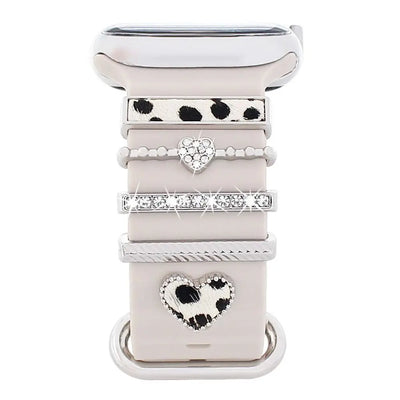 Diamond Decorative Rings iwatch Strap