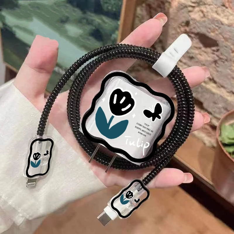 Cute Flower Case Charger
