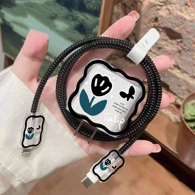 Cute Flower Case Charger