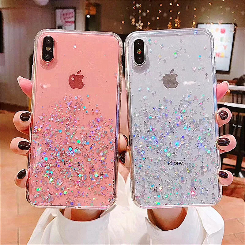 Glitter iPhone Bling Cover