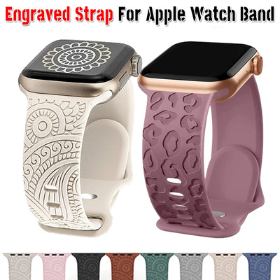 iWatch Engraved Strap