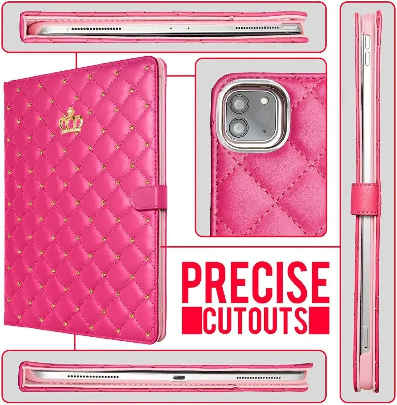 Crown Bling Diamond iPad Case