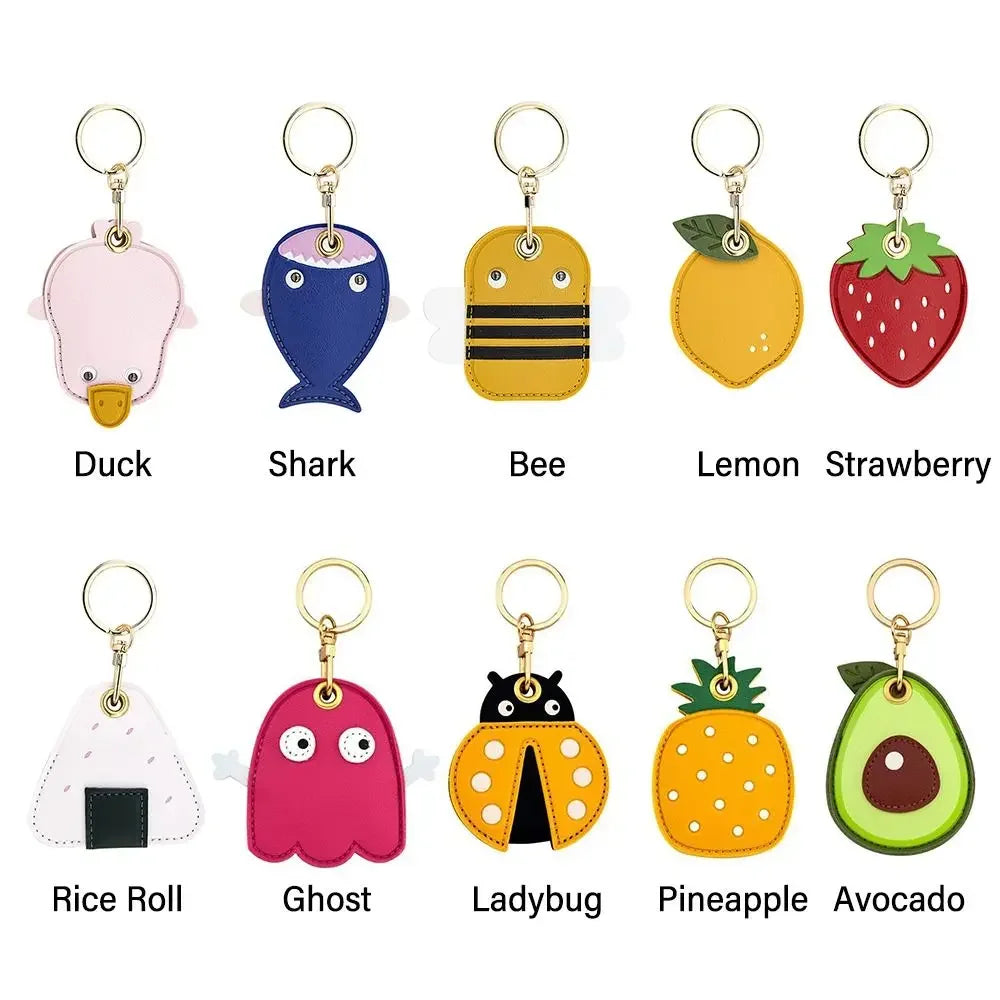 Cute Fruits Airtag Key-chain Cover