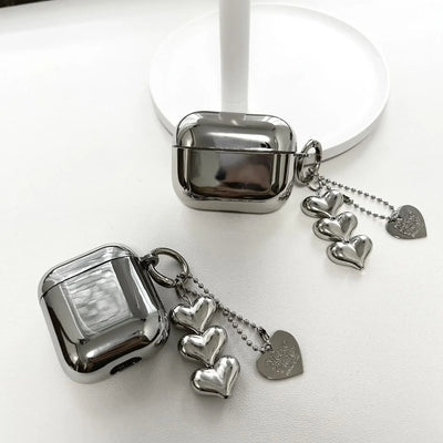 Heart Key-chain Airpods Case