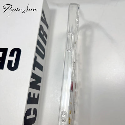 Transparent Flower iPhone Cover