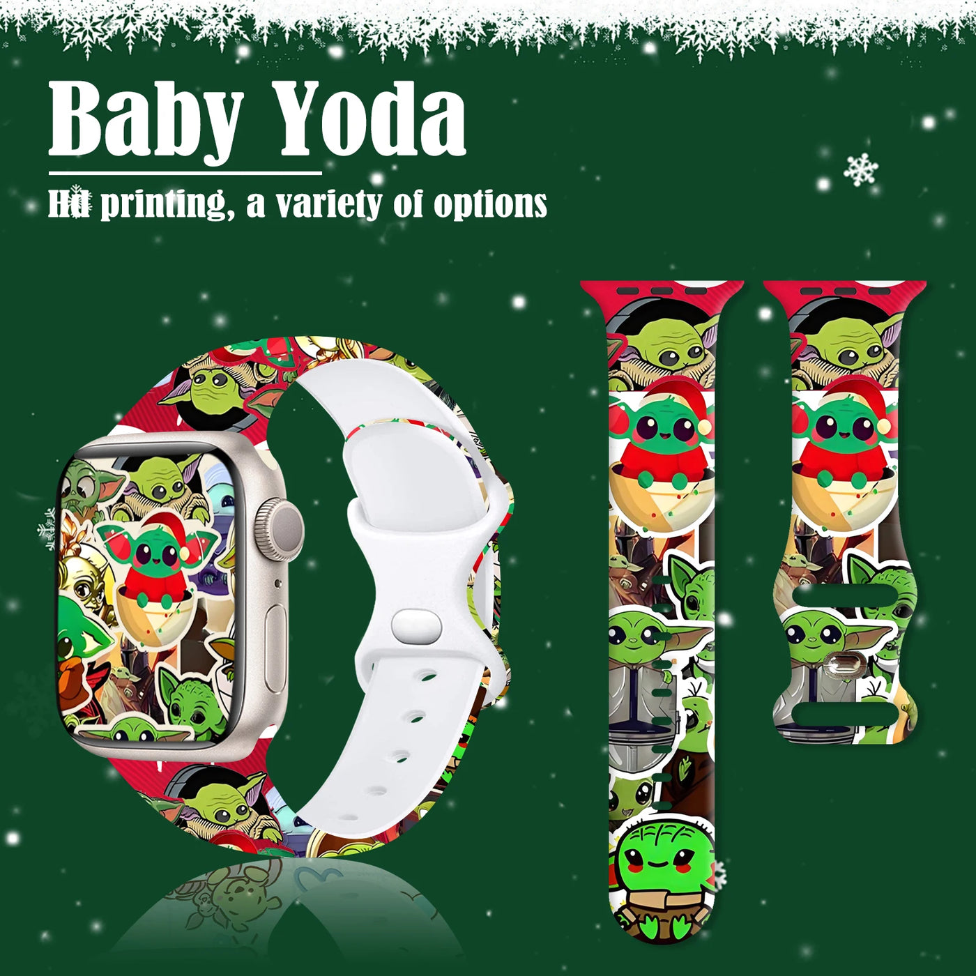 Yoda Christmas iWatch Strap