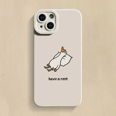 Duck Silicone iPhone Cover