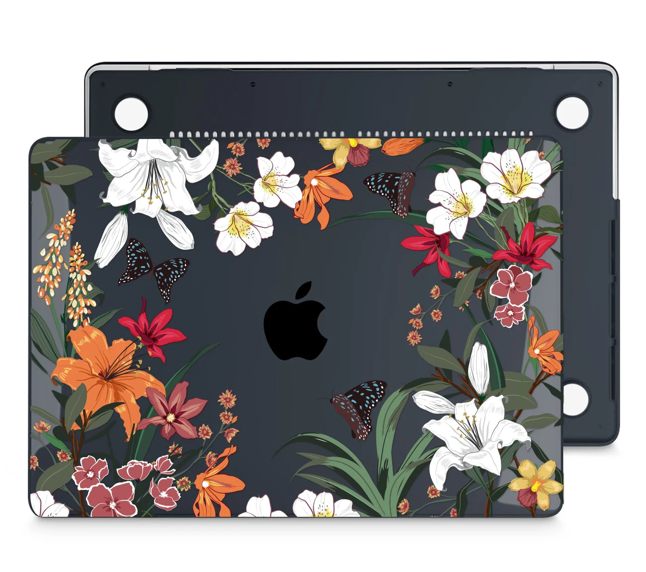 Blue Butterfly Crystal Case for MacBook
