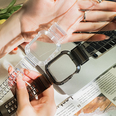 Transparent iWatch Band & Case