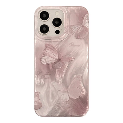 Butterfly shiny iPhone case