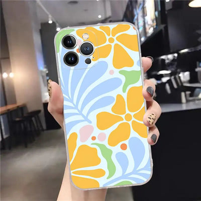 Abstract Flower iPhone Case