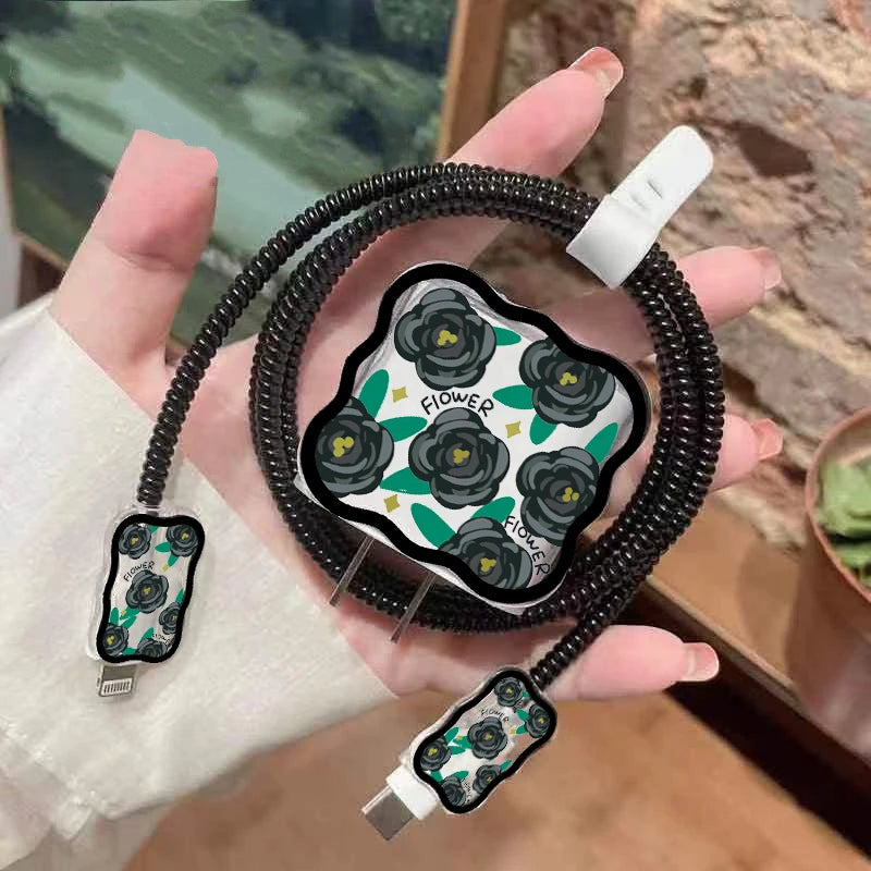 Cute Flower Case Charger