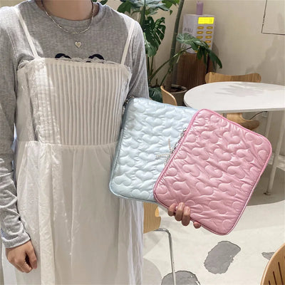 Hearts Pattern Macbook Air Bag