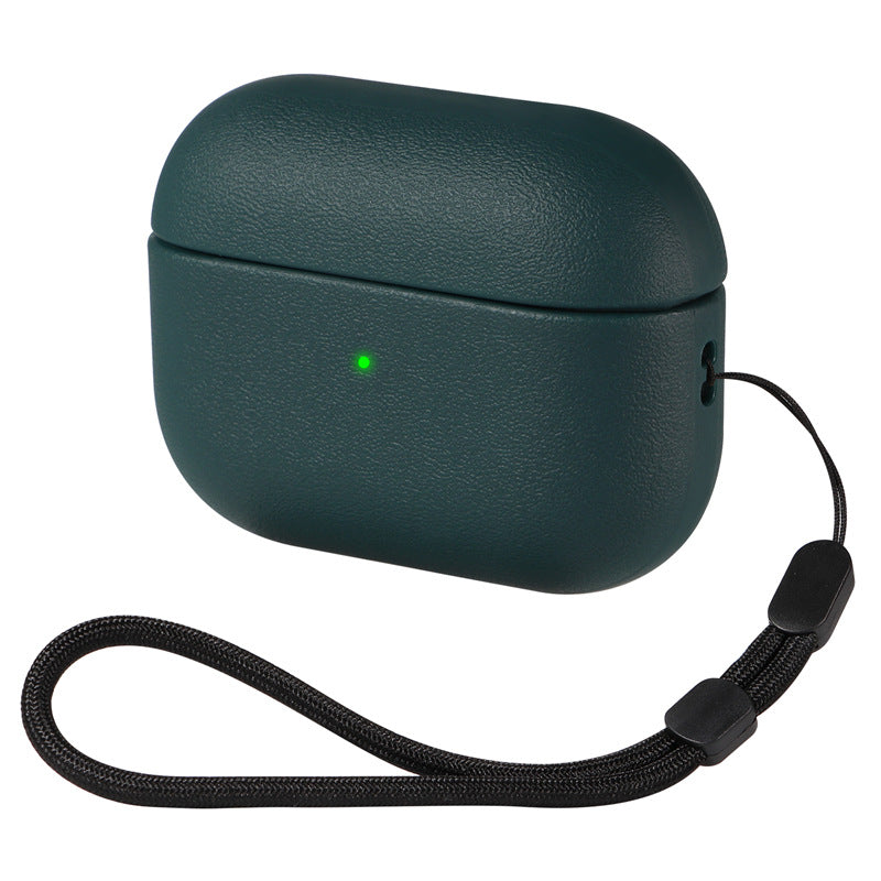 Leather grain Case For AirpPods