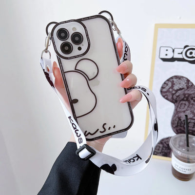 Cute Bear Cross-body Case
