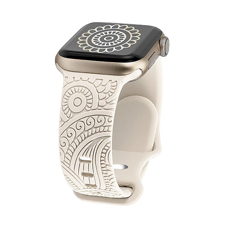 iWatch Engraved Strap