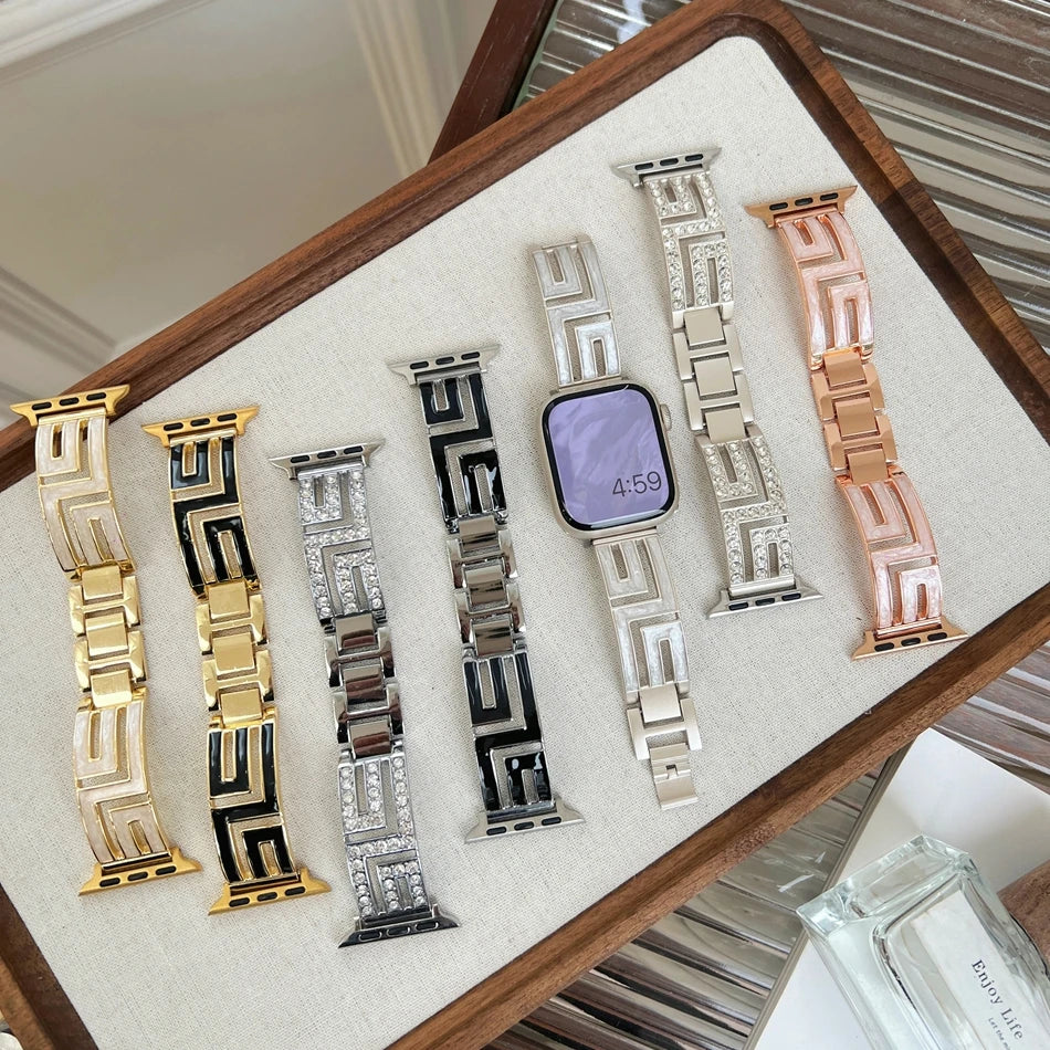 Luxury Diamond iWatch Bracelet