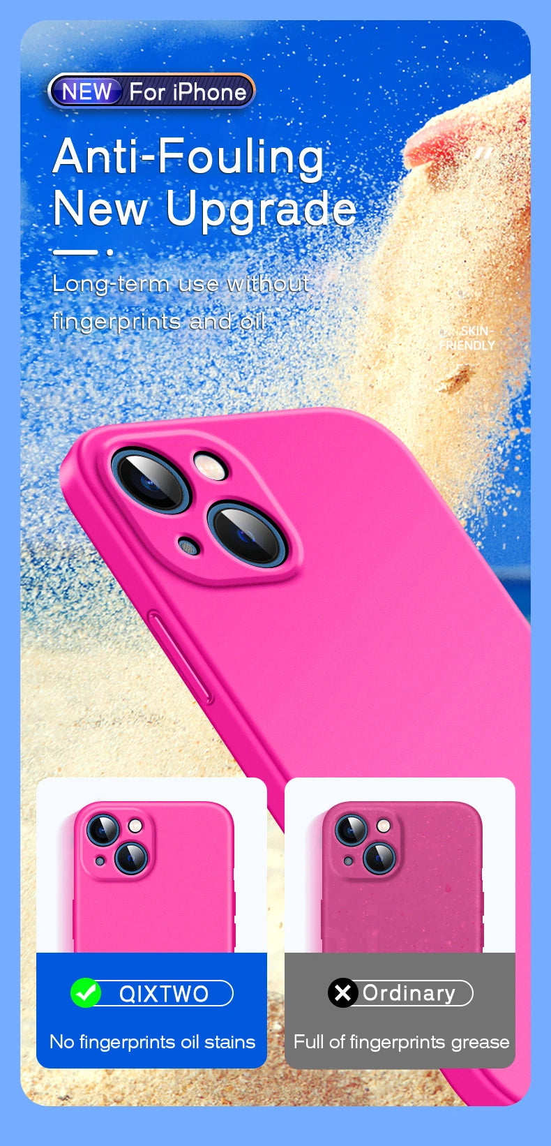 Silicone iPhone Cover