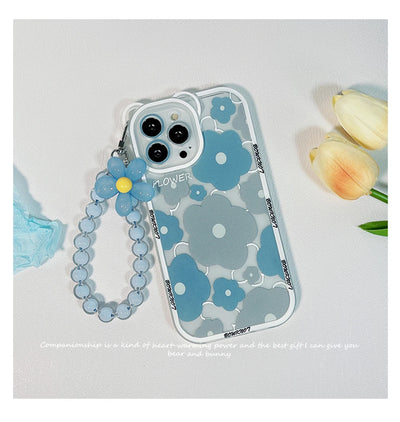 3D Flower iPhone Chain Cover