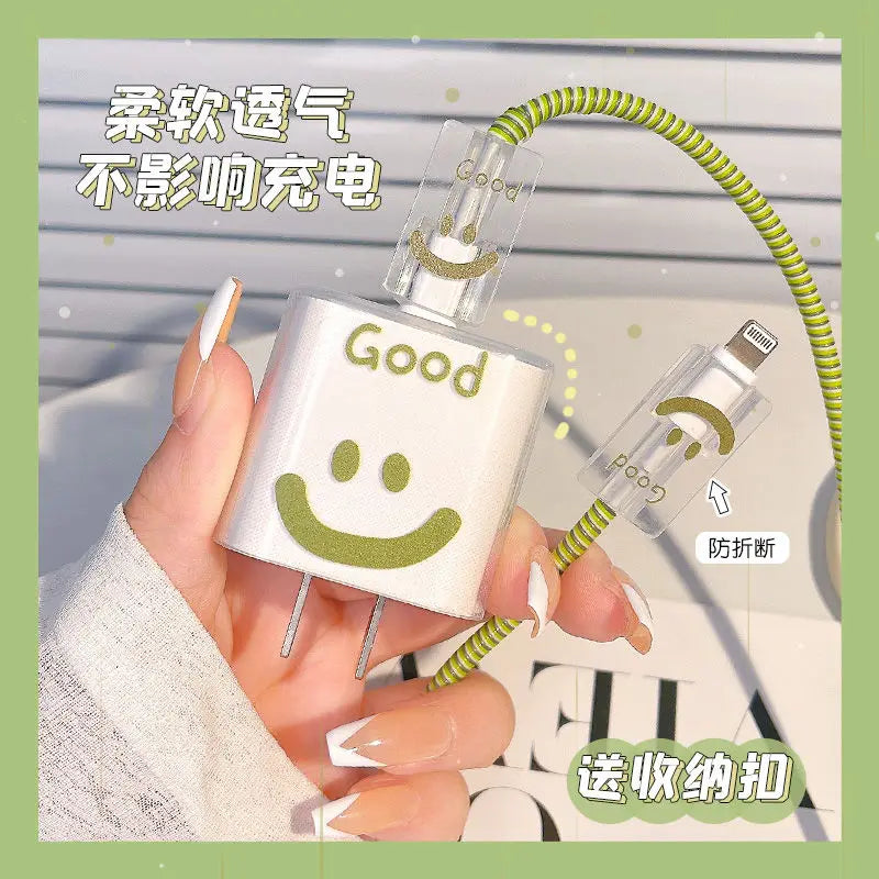 Smile Charger Cover