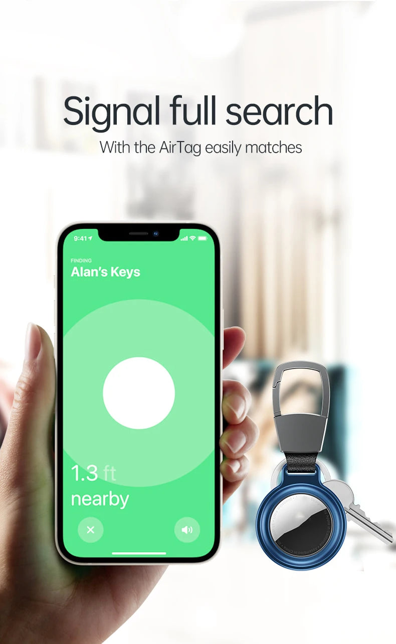Metal Magnetic Airtag Holder