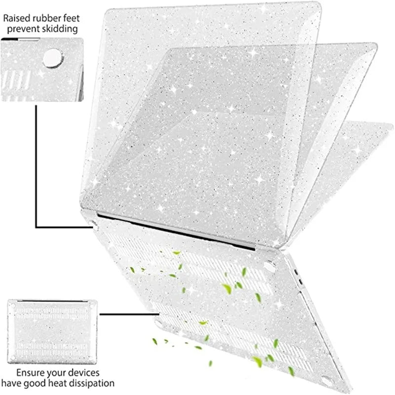 Macbook Air Glitter Bling Shell