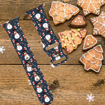 Colorful Christmas Silicone Strap
