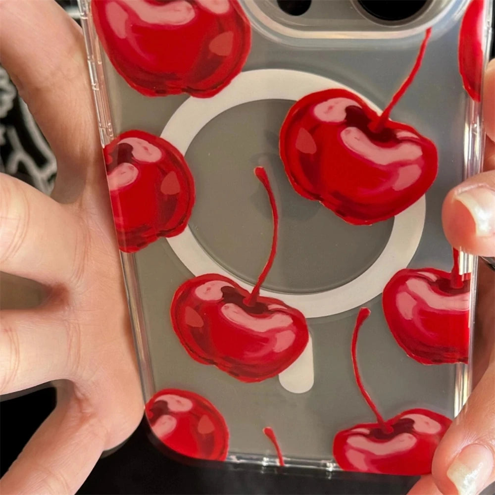 Cherry Magnetic Charging Cover