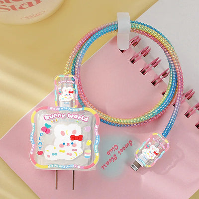 Rainbow Charger Cover