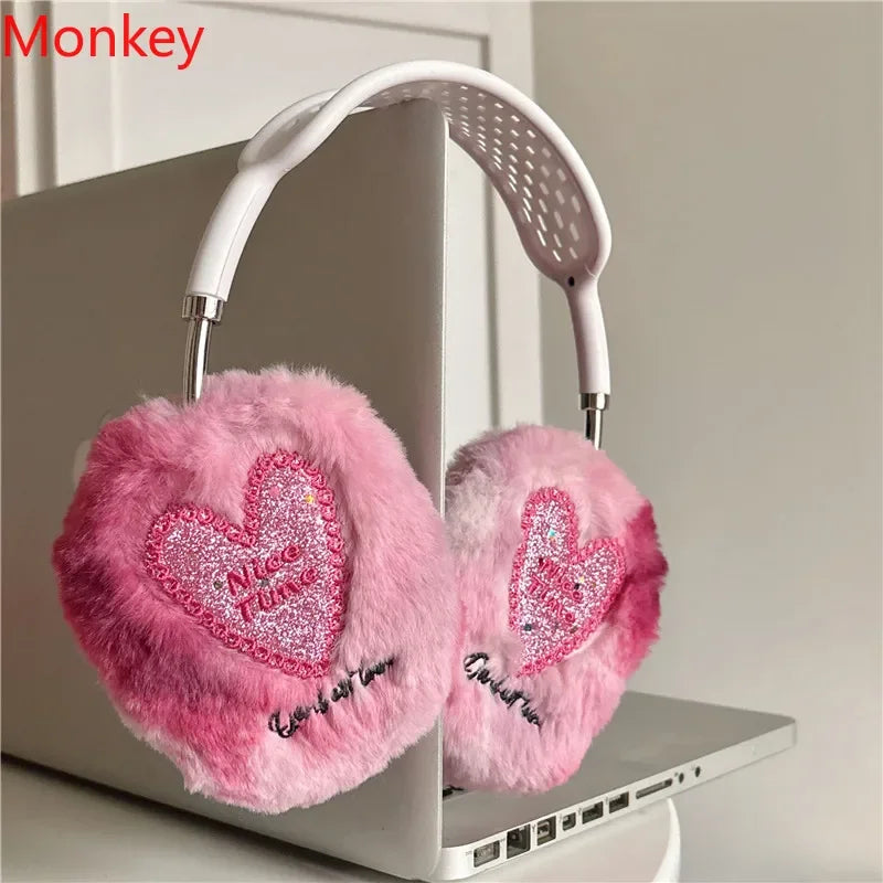 AirPods Max Cute Glitter Case