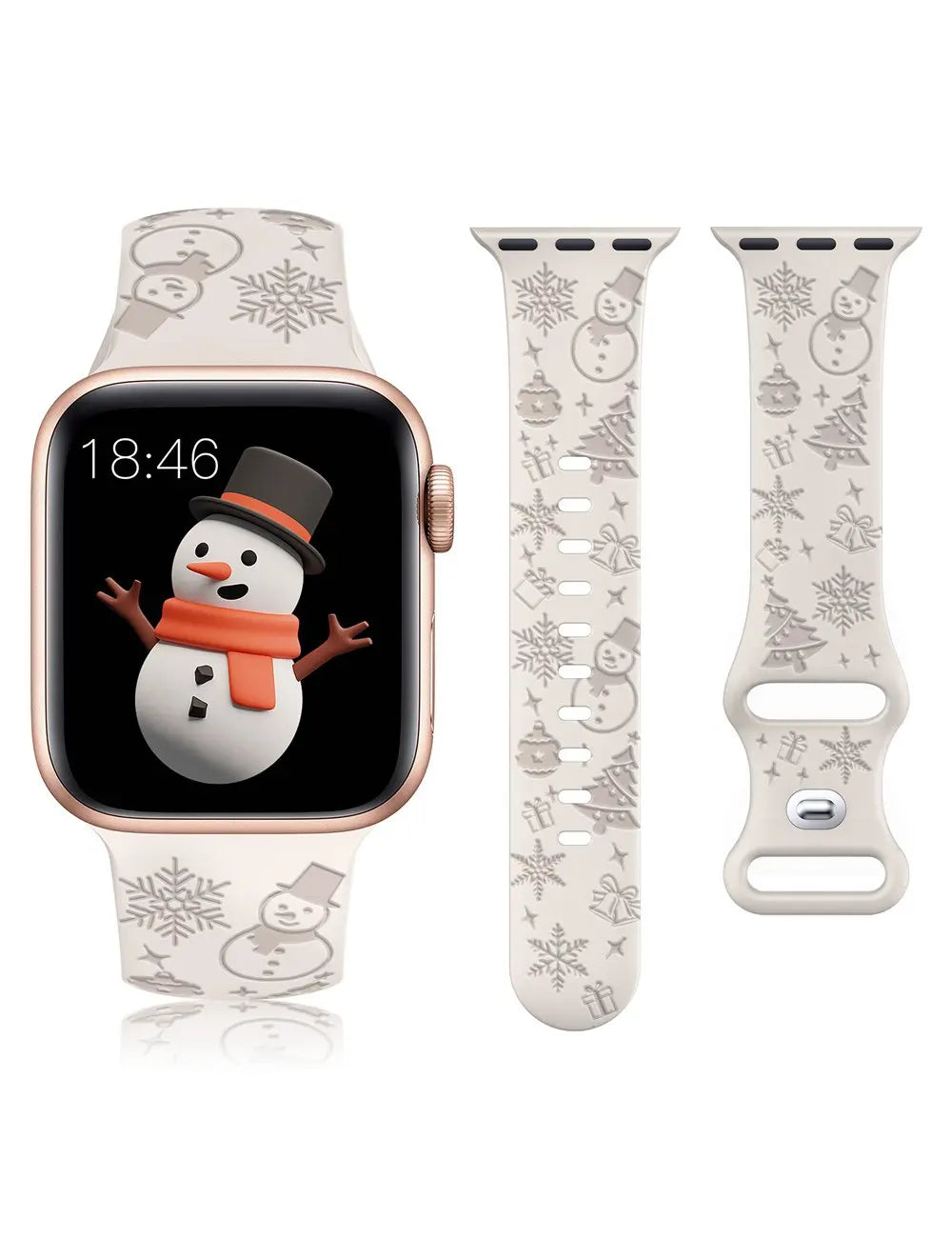 iWatch Christmas Floral Band