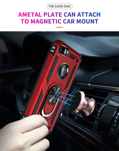 iPhone Magnet Ring Cover