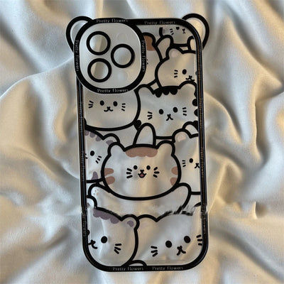 Cute Bear Cross-body Case