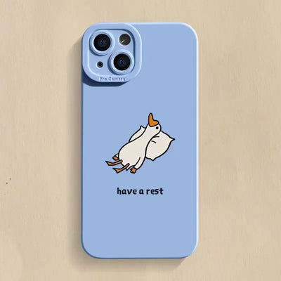 Duck Silicone iPhone Cover
