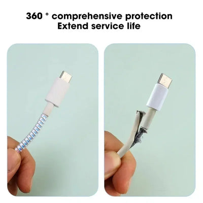 Transparent Charger Cover With Ties