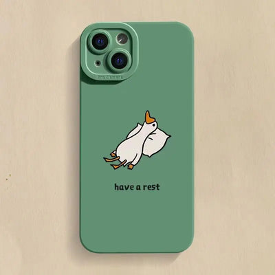 Duck Silicone iPhone Cover