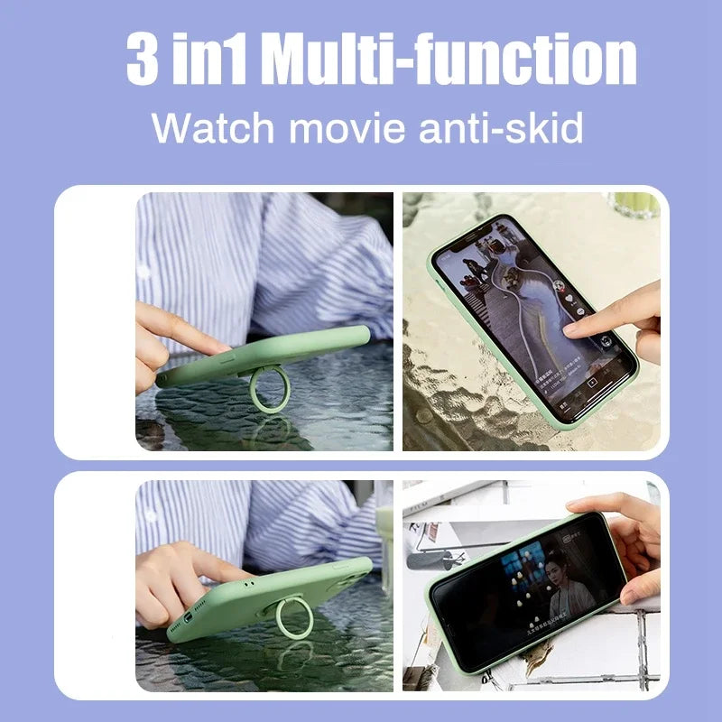 Ring Holder iPhone Cover