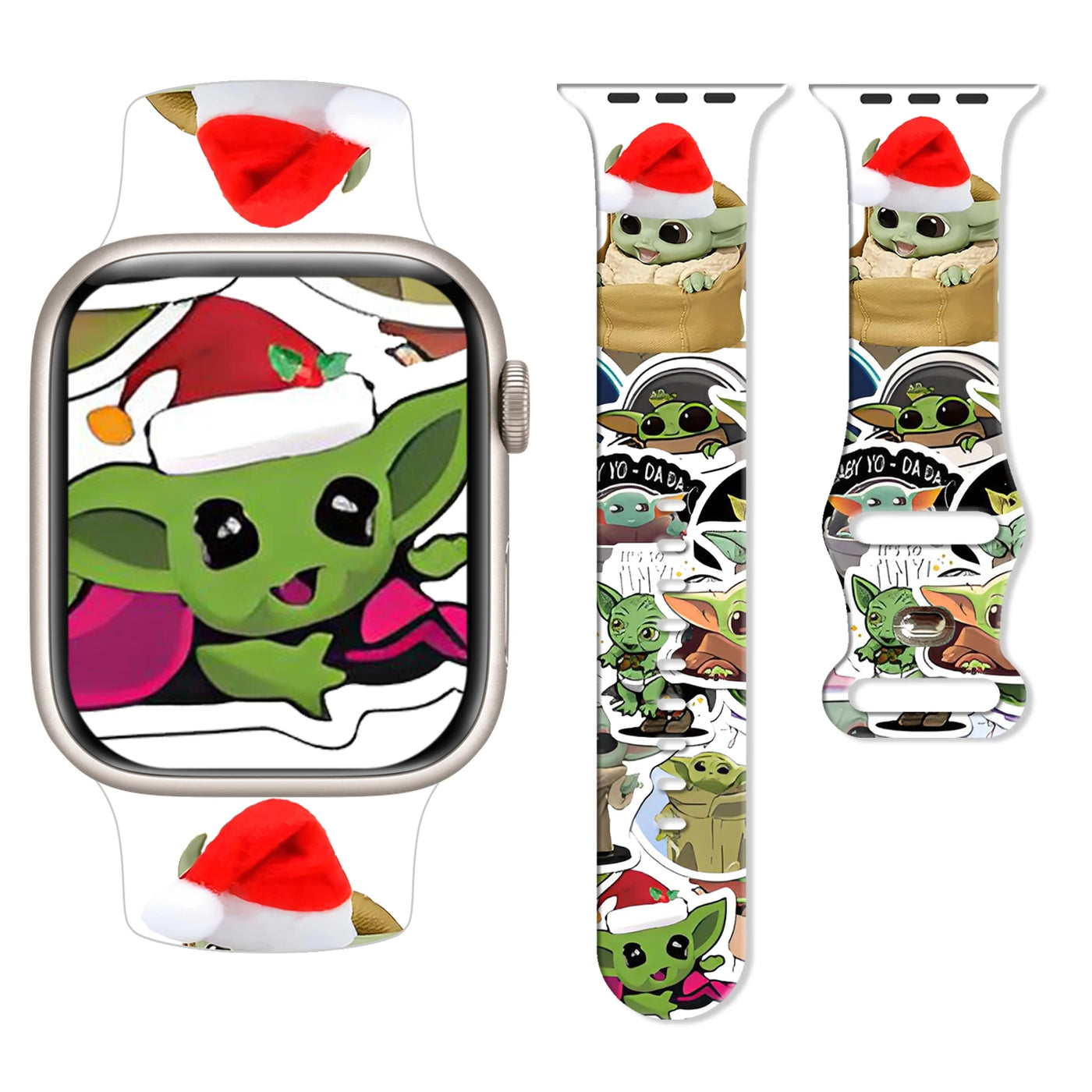 Yoda Christmas iWatch Strap