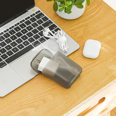Transparent Charger Storage Box