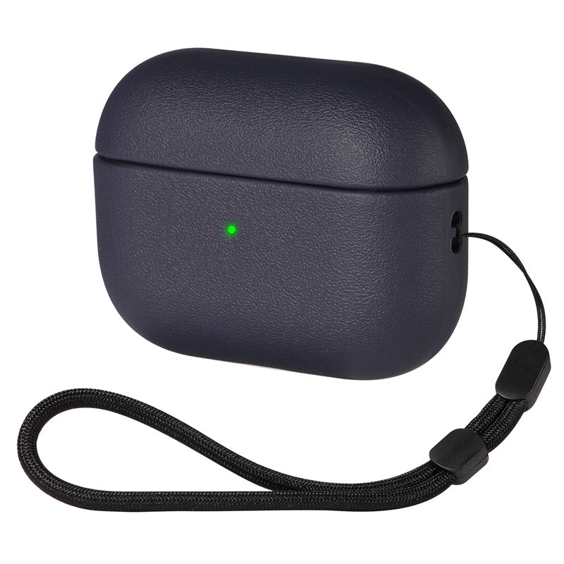 Leather grain Case For AirpPods