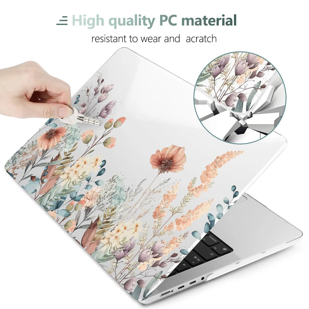 MacBook Air Floral Case