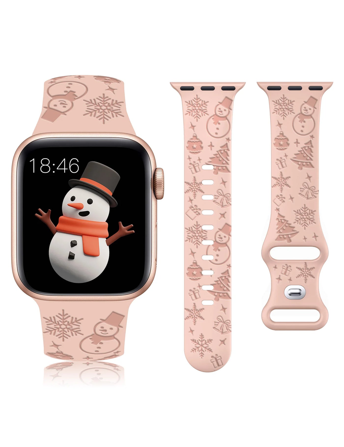 iWatch Christmas Floral Band