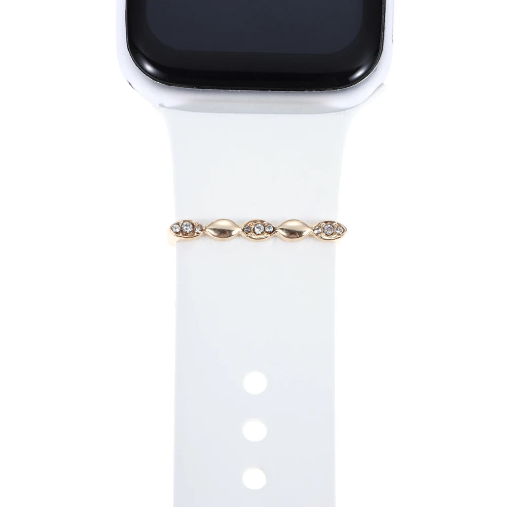 Diamond Decorative Rings iwatch Strap
