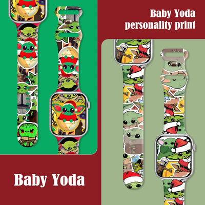 Yoda Christmas iWatch Strap