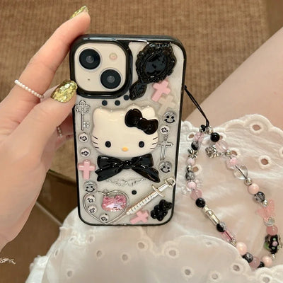 Kitty Transparent iPhone Case