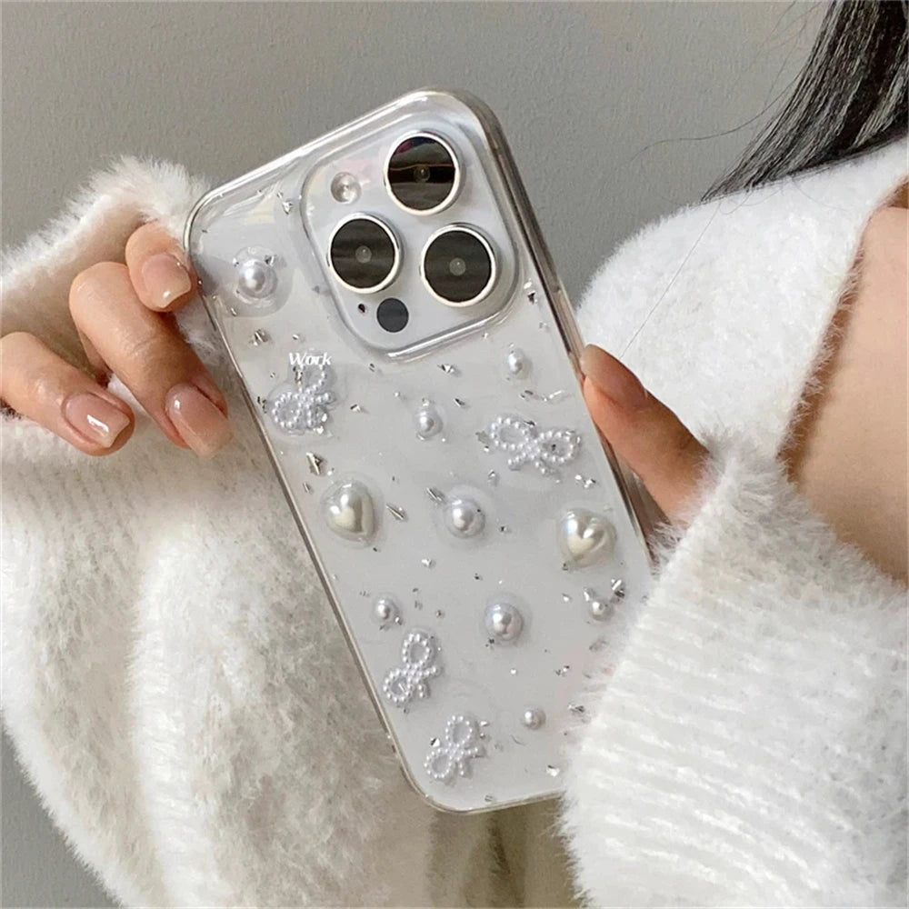 3D Pearl iPhone Cover
