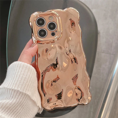Plating Wavy iPhone Cover