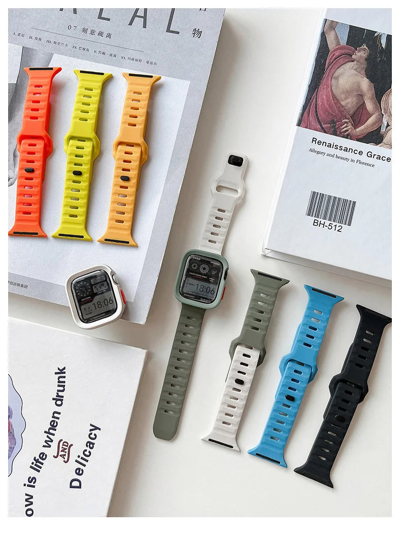 iWatch Candy Silicone Case & Strap