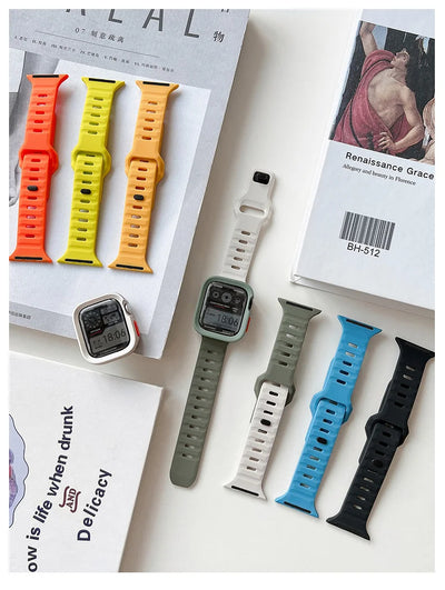 iWatch Candy Silicone Case & Strap
